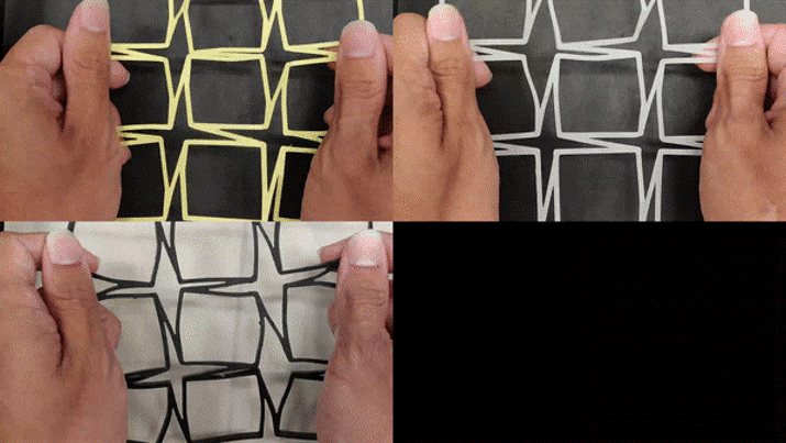 Square Chiral Lattice